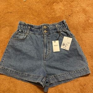 Paperbag Jean shorts